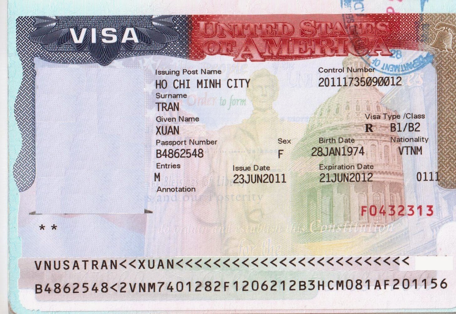 Visa Mỹ